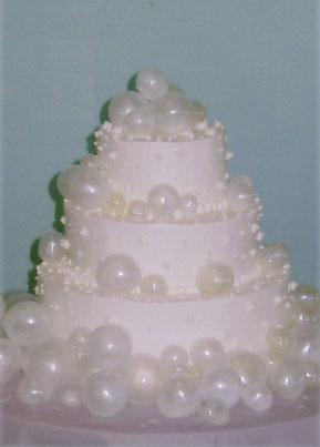 Custom bubble cake